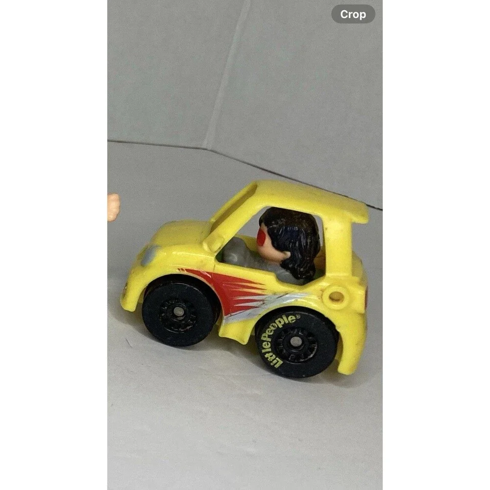 Fisher Price Little People Lot Of 4 Horse Chicken Happy Harvester Wheelies Car